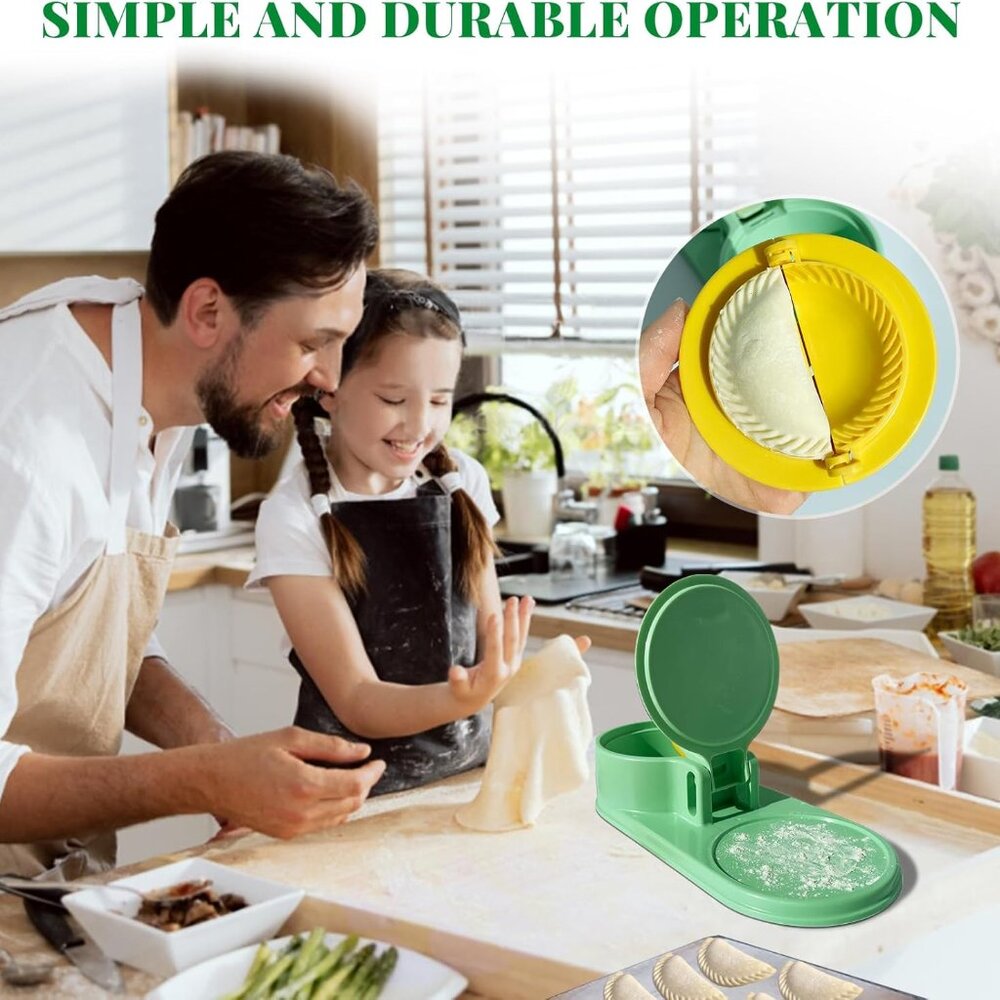 Multifunctional DIY Dumpling Skin Dough Presser(1 Pack(Any Color))